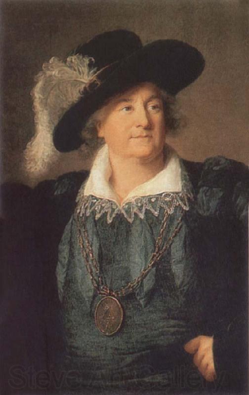 Elisabeth Louise Viegg-Le Brun Portrait of Stanistas Auguste Poniatowski Spain oil painting art